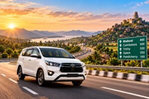 Outstation Taxi from Chennai – Comfortable Long-Distance Travel